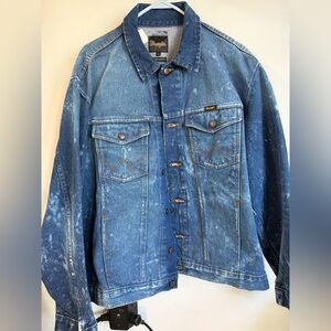Wrangler Vintage-Style Denim Jacket – XL